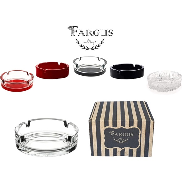 Glass Ashtrays for Cigarettes - Picture 5 of 7